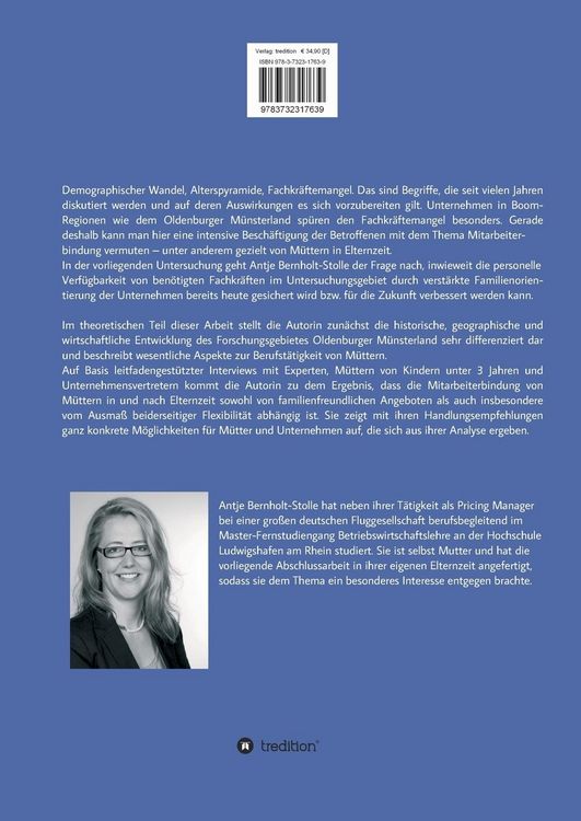 Produktbild: M&ouml;glichkeiten zur Verbesserung der Attraktivit&auml;t des beruflichen Wiedereinstiegs f&uuml;r Frauen mit vor&uuml;bergehender Erwerbsunterbrechung durch Elternzeit als Ma&szlig;nahme zur Sicherung zuk&uuml;nftiger personeller Verf&uuml;gbarkeit