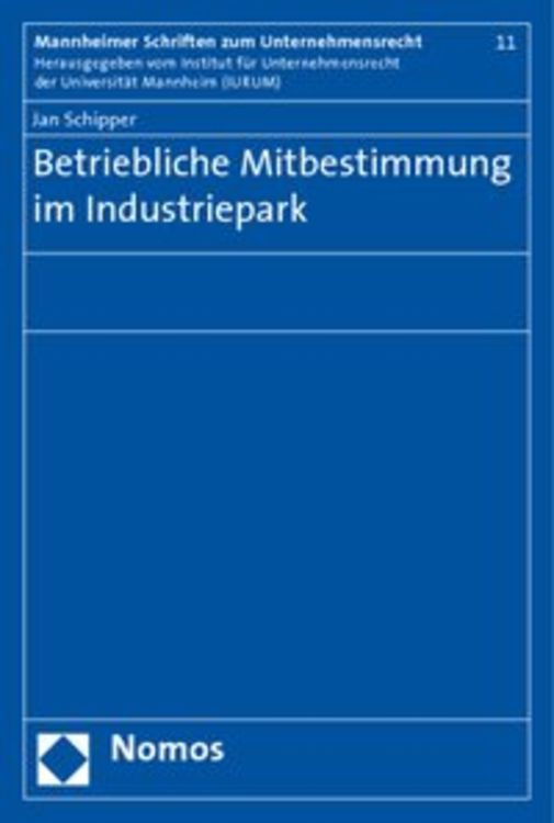 Produktbild: Betriebliche Mitbestimmung im Industriepark