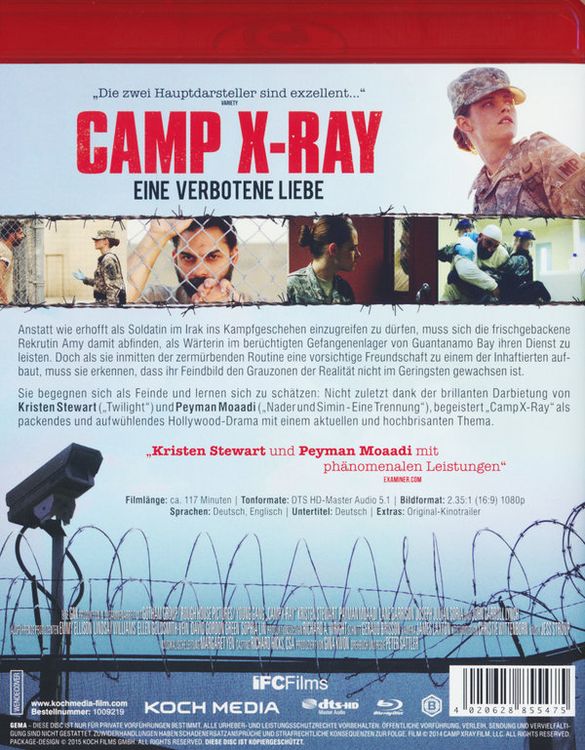 Produktbild: Camp X-Ray - Eine verbotene Liebe
