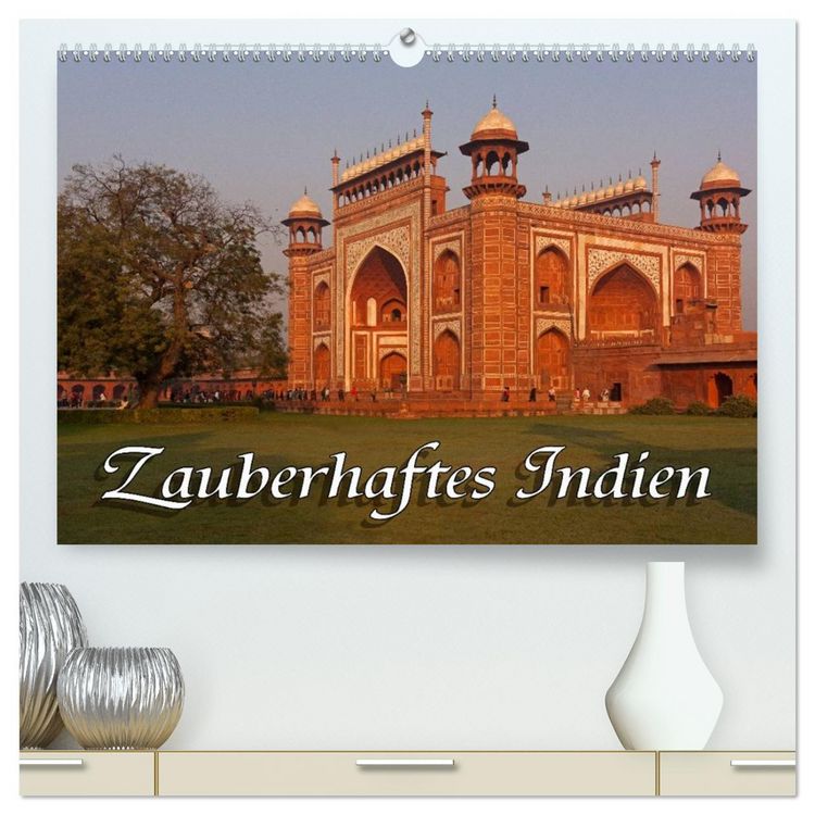 Produktbild: Zauberhaftes Indien (hochwertiger Premium Wandkalender 2026 DIN A2 quer), Kunstdruck in Hochglanz