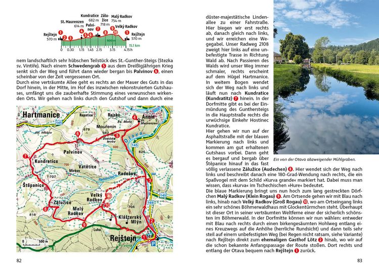 Produktbild: ROTHER Wanderf&uuml;hrer B&ouml;hmerwald