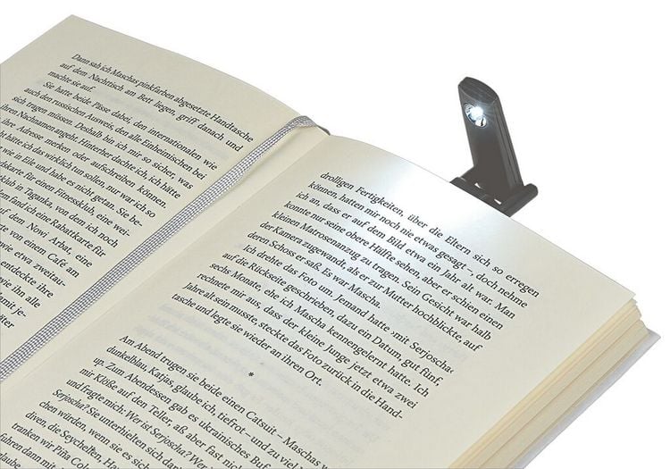 Produktbild: moses. libri_x Mini Clip-Leselicht