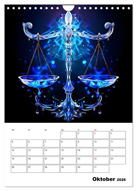 Produktbild: Die Konstellationen der Sterne (Wandkalender 2026 DIN A4 hoch), CALVENDO Monatskalender