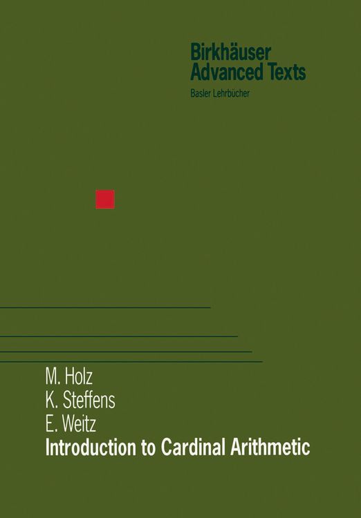 Produktbild: Introduction to Cardinal Arithmetic