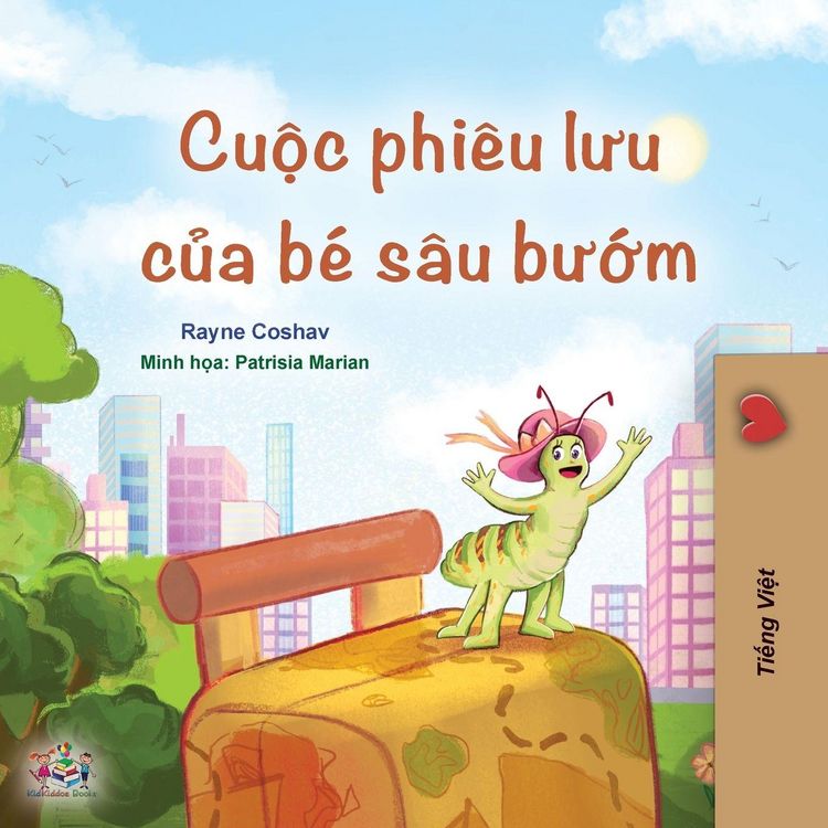 Produktbild: The Traveling Caterpillar (Vietnamese Book for Kids)