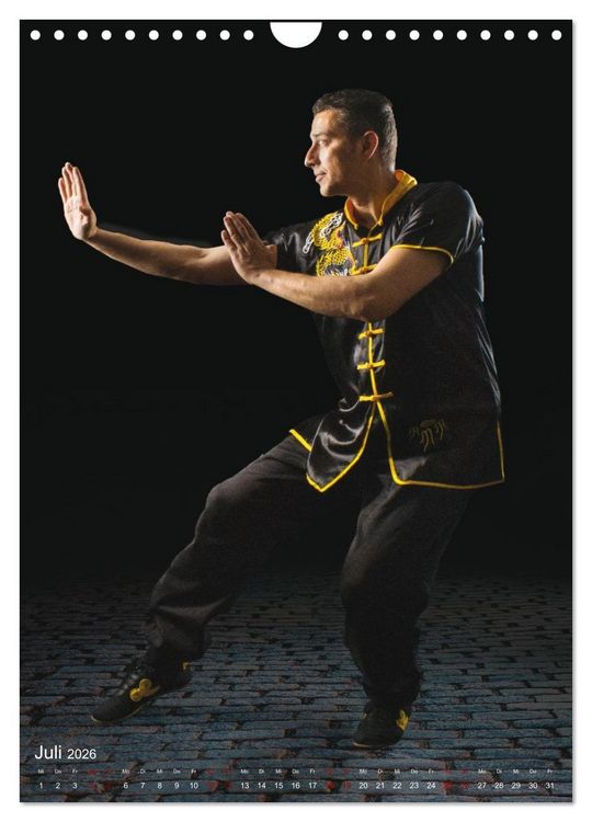 Produktbild: Kung Fu, Martial Art (Wandkalender 2026 DIN A4 hoch), CALVENDO Monatskalender