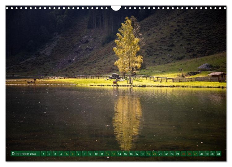 Produktbild: Sch&ouml;ne Alpenl&auml;nder (Wandkalender 2026 DIN A3 quer), CALVENDO Monatskalender