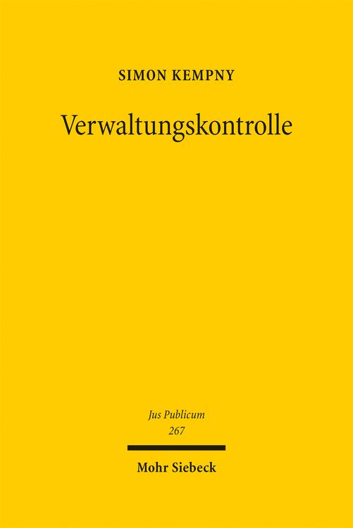 Produktbild: Verwaltungskontrolle