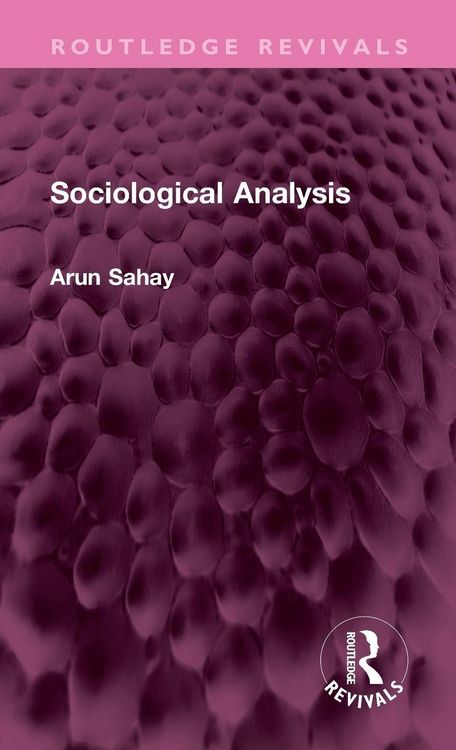 Produktbild: Sociological Analysis