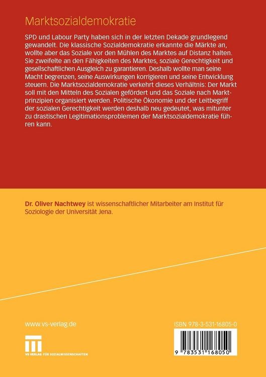 Produktbild: Marktsozialdemokratie