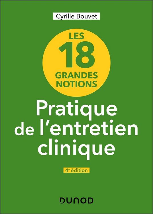 Produktbild: Pratique de l'entretien clinique : les 18 grandes notions