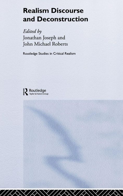 Produktbild: Realism Discourse and Deconstruction