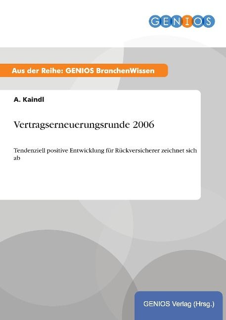 Produktbild: Vertragserneuerungsrunde 2006