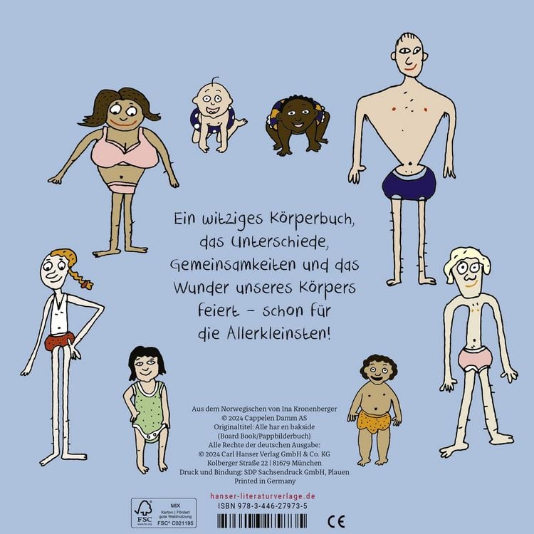 Produktbild: Alle haben einen Po - Mein erstes Buch vom K&ouml;rper (Pappbilderbuch)