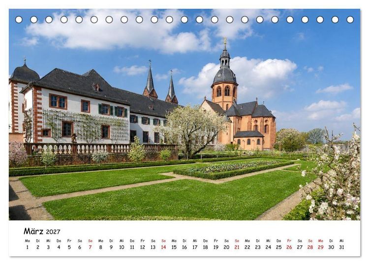 Produktbild: Seligenstadt am Main (Tischkalender 2027 DIN A5 quer), CALVENDO Monatskalender