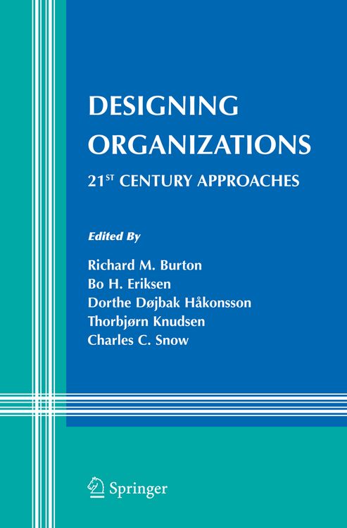 Produktbild: Designing Organizations