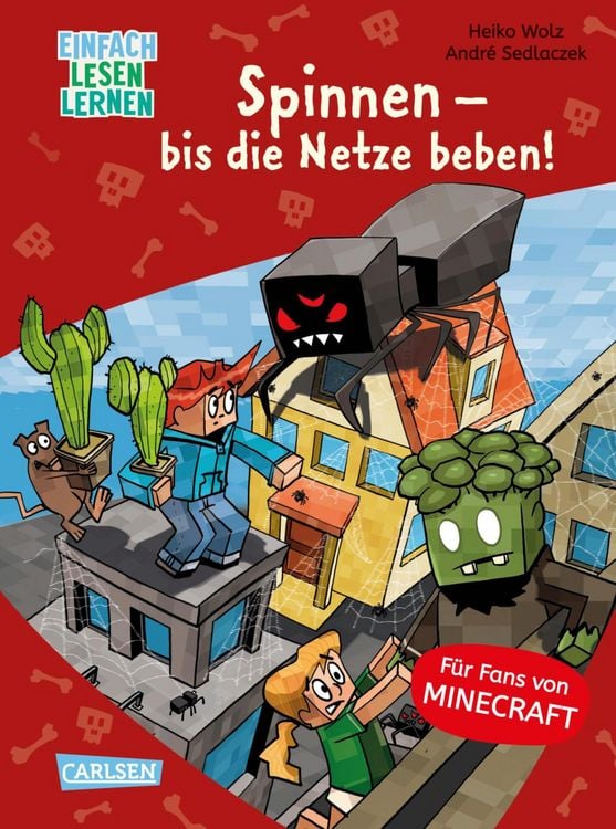 Produktbild: Minecraft 8: Spinnen - bis die Netze beben!