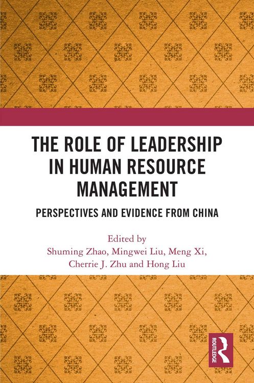 Produktbild: The Role of Leadership in Human Resource Management