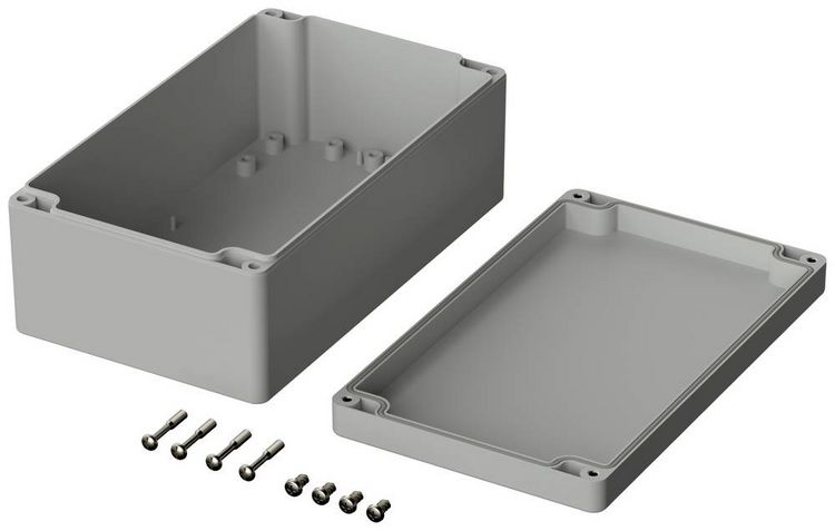 Produktbild: Bopla EUROMAS T 221 03221000 Industrie-Geh&auml;use 200 x 120 x 75 ABS Lichtgrau (RAL 7035) 1St.