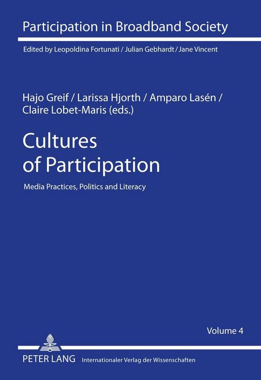 Produktbild: Cultures of Participation