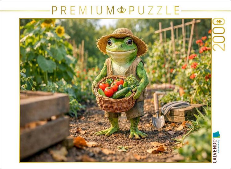 Produktbild: CALVENDO Puzzle Erntezeit | 2000 Teile Lege-Gr&ouml;&szlig;e 90x67cm Foto-Puzzle f&uuml;r gl&uuml;ckliche Stunden