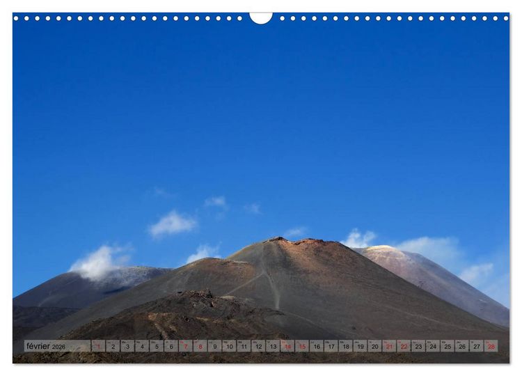 Produktbild: Sicile, la terre d'aventure entre la mer et les volcans (Calendrier mural 2026 DIN A3 vertical), CALVENDO calendrier mensuel