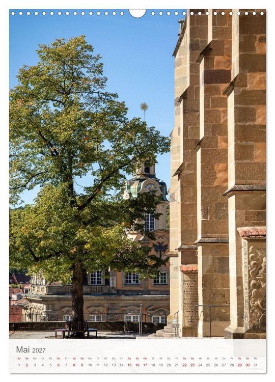 Produktbild: Schw&auml;bisch Hall am Kocher (Wandkalender 2027 DIN A3 hoch), CALVENDO Monatskalender