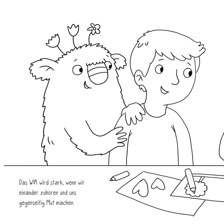 Produktbild: Das kleine WIR: Mein gro&szlig;es Malbuch