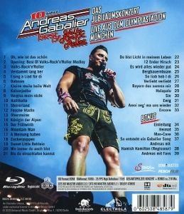 Produktbild: Andreas Gabalier - Best of Volks-Rock'n'Roller - Das Jubil&auml;umskonzert live aus dem Olympiastadion in M&uuml;nchen