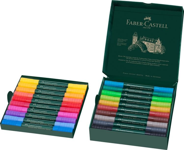 Produktbild: Faber-Castell Aquarellmarker Albrecht D&uuml;rer, 20er Set