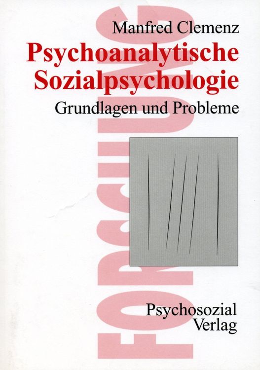 Produktbild: Psychoanalytische Sozialpsychologie