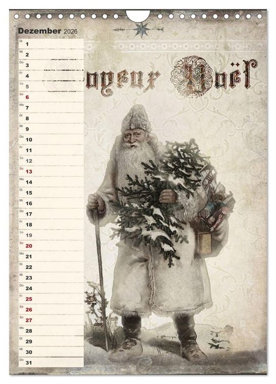 Produktbild: Vintage Welten (Wandkalender 2026 DIN A4 hoch), CALVENDO Monatskalender