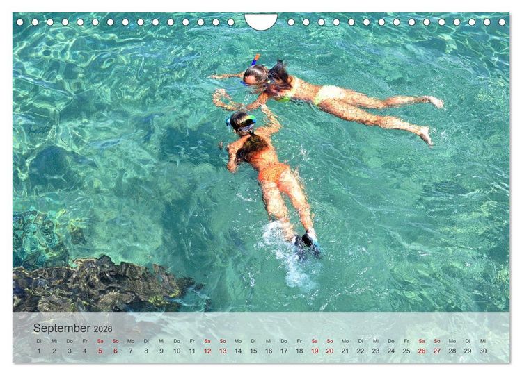 Produktbild: Wassersport - Fun pur (Wandkalender 2026 DIN A4 quer), CALVENDO Monatskalender