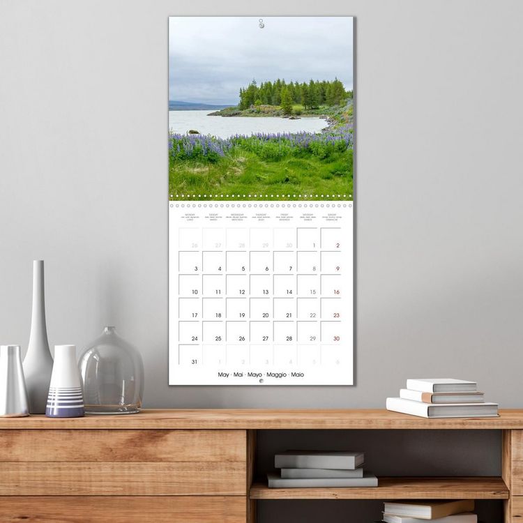 Produktbild: COLOURS OF ICELAND (Wall Calendar 2027 12 &times; 12 Inch) CALVENDO 12 Month Wall Calendar