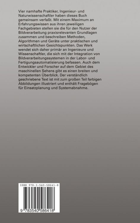 Produktbild: Technische Bildverarbeitung - Maschinelles Sehen