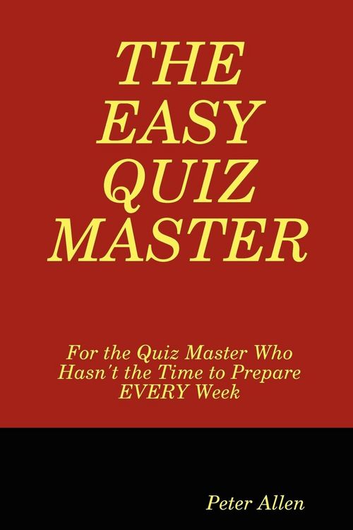 Produktbild: The Easy Quiz Master