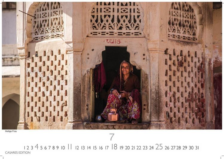 Produktbild: Indien Kalender 2027 &ndash; Wandkalender | Fotokalender Asien 24x35cm - Entdecken Sie die vielf&auml;ltige Kultur Indiens in 12 faszinierenden Fotos