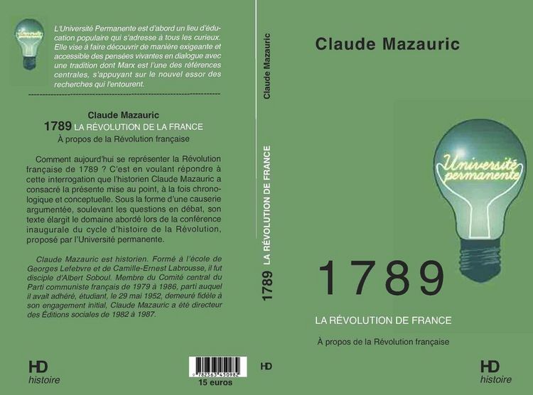 Produktbild: 1789 revolution de france a pr