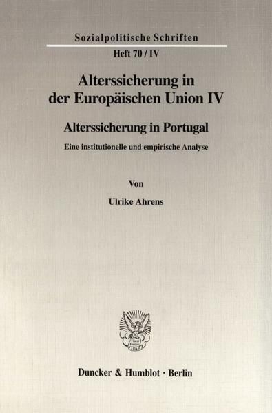 Produktbild: Alterssicherung in der Europ&auml;ischen Union IV.