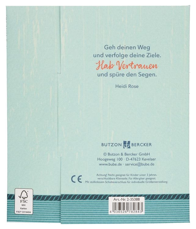 Produktbild: Textil-Armband - Segen f&uuml;r dich