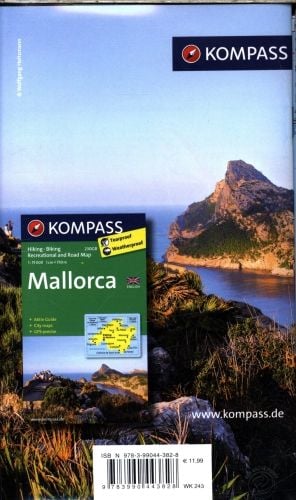 Produktbild: KOMPASS Wanderkarte 243 Menorca 1:50.000