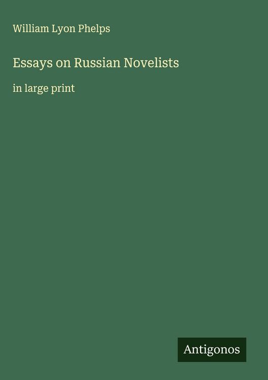 Produktbild: Essays on Russian Novelists