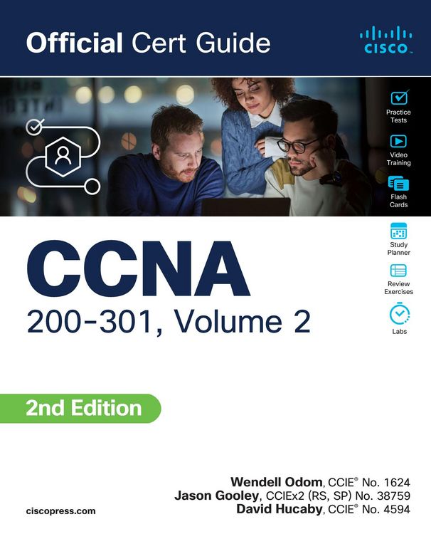 Produktbild: CCNA 200-301 Official Cert Guide, Volume 2