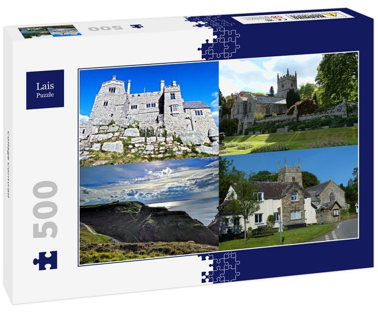 Produktbild: Lais Puzzle Collage Cornwall 500 Teile