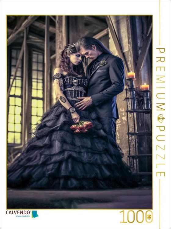 Produktbild: CALVENDO Puzzle Gothic | 1000 Teile Lege-Gr&ouml;&szlig;e 64x48cm Foto-Puzzle f&uuml;r gl&uuml;ckliche Stunden