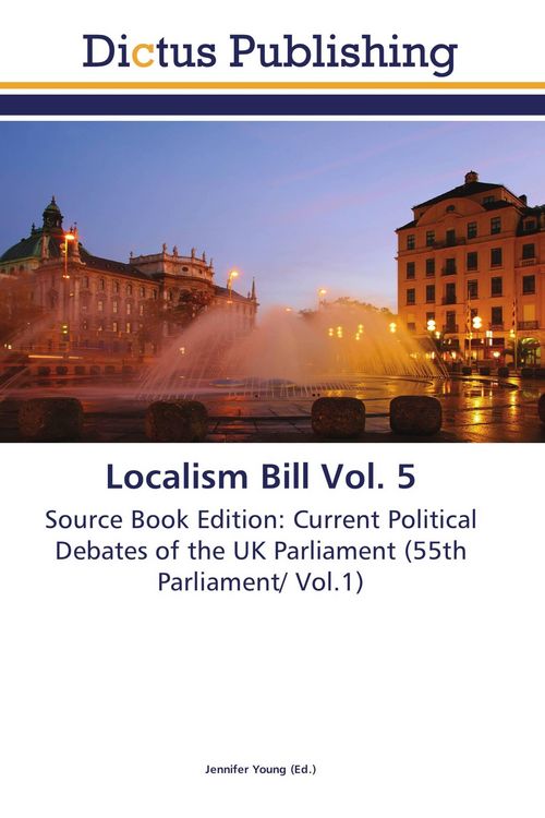 Produktbild: Localism Bill Vol. 5