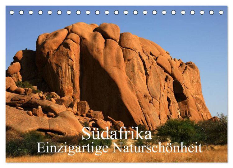 Produktbild: S&uuml;dafrika - Einzigartige Natursch&ouml;nheit (Tischkalender 2026 DIN A5 quer), CALVENDO Monatskalender