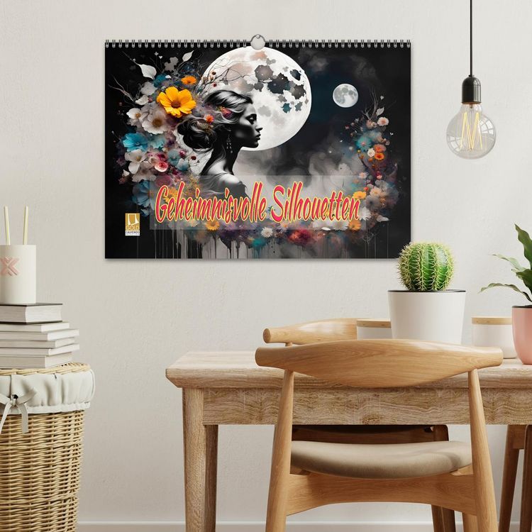 Produktbild: Geheimnisvolle Silhouetten (Wandkalender 2026 DIN A3 quer), CALVENDO Monatskalender