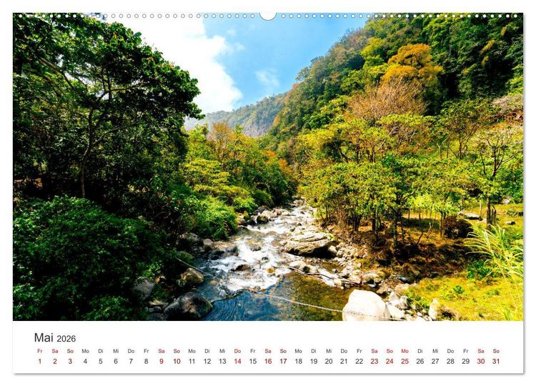Produktbild: Panama - Traumhafte Str&auml;nde und St&auml;dte. (Wandkalender 2026 DIN A2 quer), CALVENDO Monatskalender
