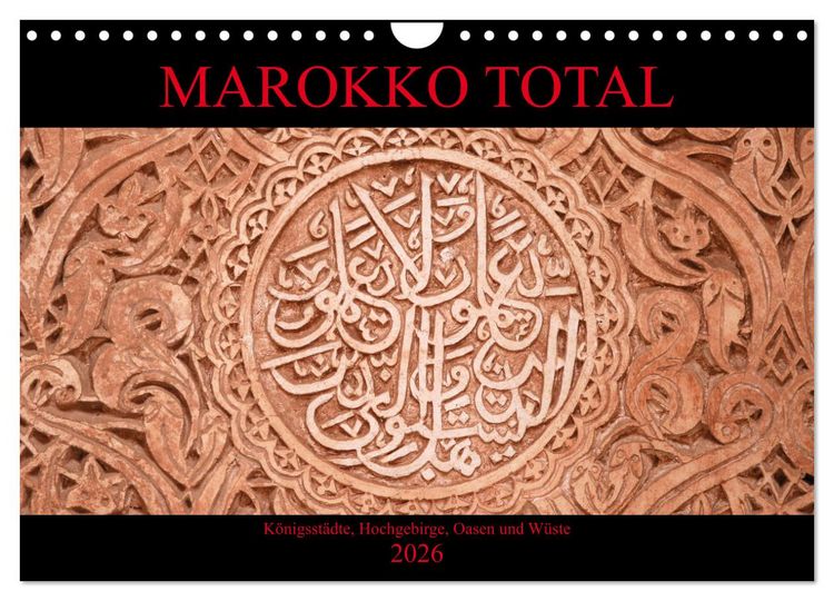 Produktbild: Marokko total (Wandkalender 2026 DIN A4 quer), CALVENDO Monatskalender